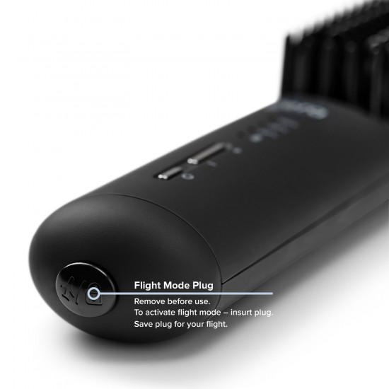 Cera Cordless Brush Straightener elektriskā bezvadu taisnošanas ķemme