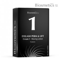 Biosmetics Eyelash Perm & Lift Cream Nr.1 skropstu liftinga un uzacu laminēšanas krēms 1ml