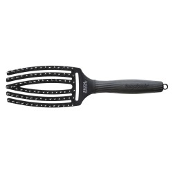 Olivia Garden Fingerbrush Combo matu suka melna M Olivia Garden Fingerbrush Combo matu suka melna M