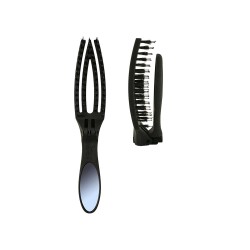 Olivia Garden Fingerbrush On The Go salokāma matu suka ar spoguli Olivia Garden Fingerbrush On The Go salokāma matu suka ar spoguli