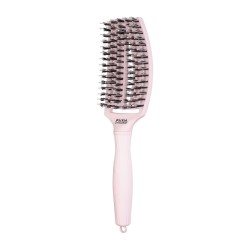 Olivia Garden Fingerbrush matu suka M pasteļ rozā Olivia Garden Fingerbrush matu suka M pasteļ rozā