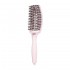 Olivia Garden Fingerbrush matu suka M pasteļ rozā Olivia Garden Fingerbrush matu suka M pasteļ rozā