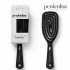 Peniculus Flexibrush Combo Bristles Black ķemme ar īsiem 100% dabīgiem mežacūkas un gariem neilona sariem