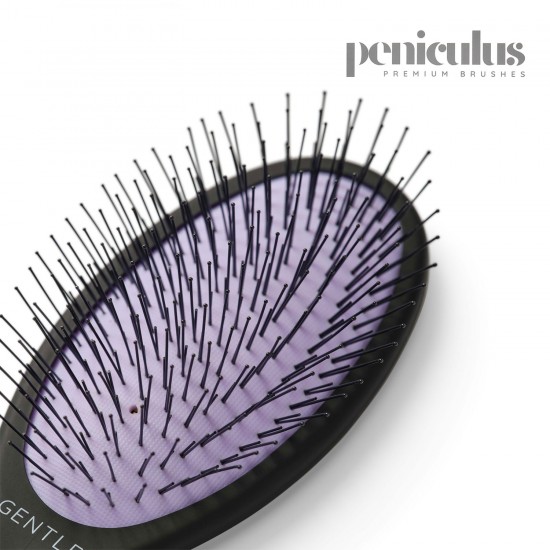 Peniculus Gentle Detangle matu atšķetināšanas ķemme lavandas krāsā