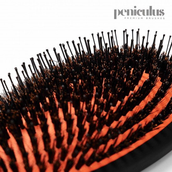 Peniculus Noir Collection Caress saudzīga matu atšķetināšanas ķemme