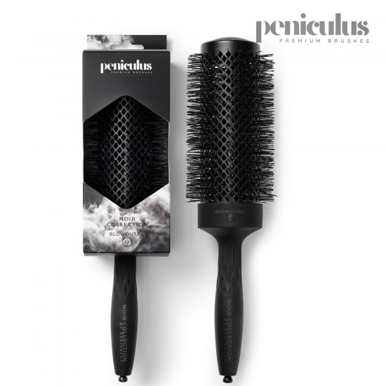 Peniculus Noir Collection Blowout Brush XL 53mm apaļā matu veidošanas ķemme 
