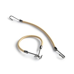 BraveHead резинки для волос со скобками BraveHead блонд 14см 12шт BraveHead резинки для волос со скобками BraveHead блонд 14см 12шт