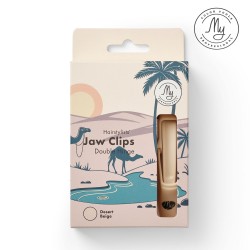 My Jawclip Desert Beige bēšas matu sprādzes 4gb