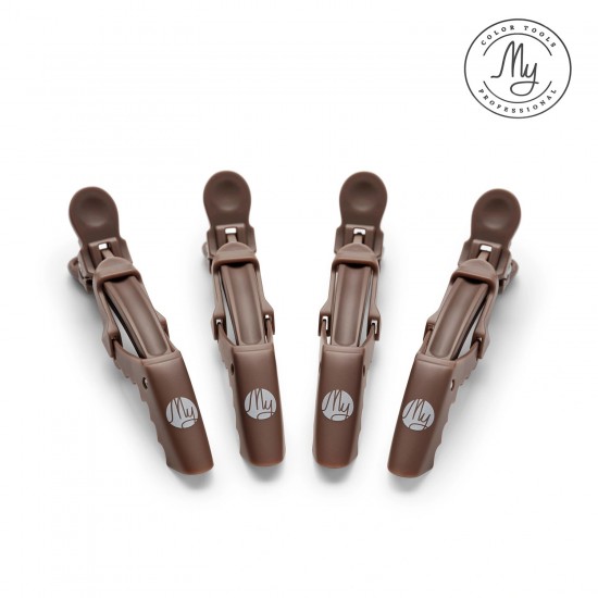 My Jawclip Coffee Brown brūnas matu sprādzes 4gb