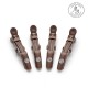 My Jawclip Coffee Brown brūnas matu sprādzes 4gb