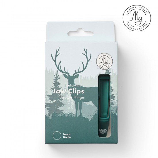 My Jawclip Forest Green meža zaļas matu sprādzes 4gb