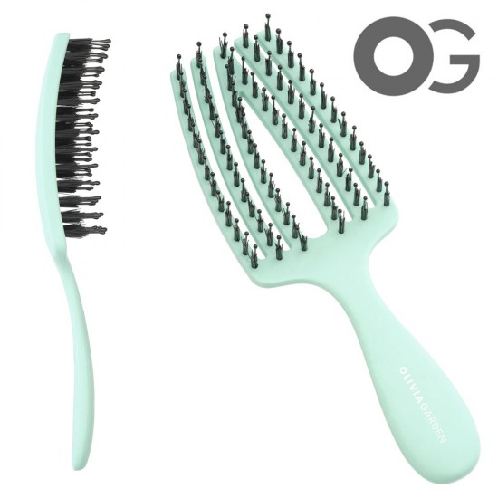 Olivia Garden Fingerbrush Care Mini Mint matu suka