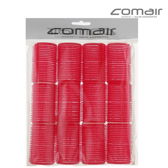 Comair Jumbo matu ruļļi 36mm sarkanie 12gab