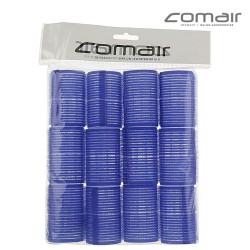 Comair Jumbo matu ruļļi 40mm zili 12gab Comair Jumbo matu ruļļi 40mm zili 12gab