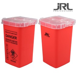 JRL Container Red konteiners izlietoto skuvekļa asmeņu un citu asu instrumentu utilizācijai JRL Container Red konteiners izlietoto skuvekļa asmeņu un citu asu instrumentu utilizācijai