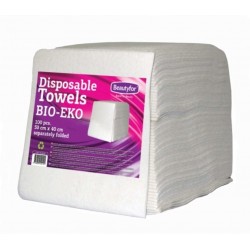 Beautyfor vienreizējie dvieļi, BIO-EKO, 50 сm x 40 cm, 100 gab.