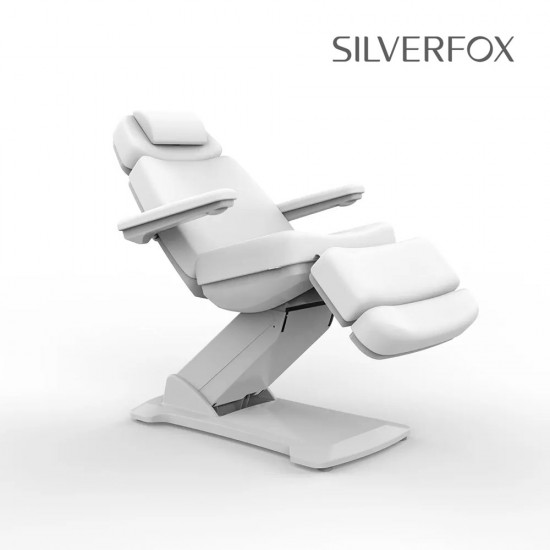 Silverfox kosmetoloģiskā kušete 2221F ar 3 motoriem balta