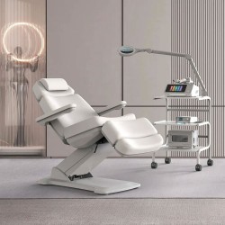 Silverfox kosmetoloģiskā kušete 2221F ar 3 motoriem balta Silverfox kosmetoloģiskā kušete 2221F ar 3 motoriem balta