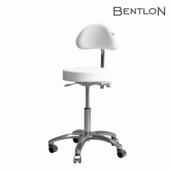 Bentlon Chair Silver Pro meistara krēsls balts Bentlon Chair Silver Pro meistara krēsls balts