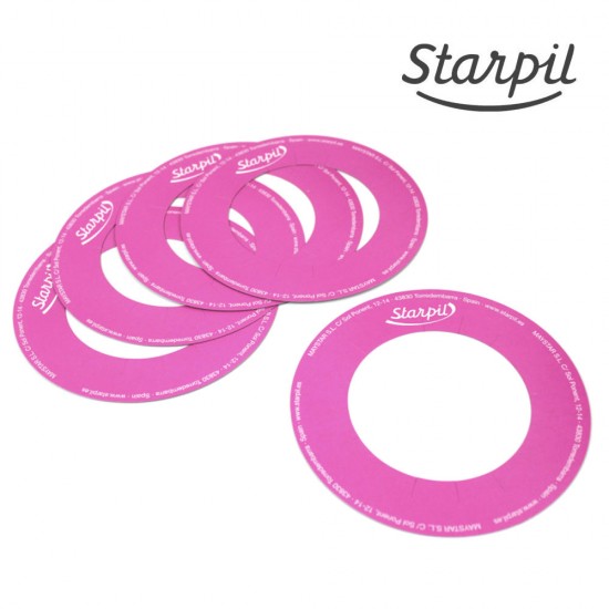 Защитные бумажные кольца Starpil, 1 шт.