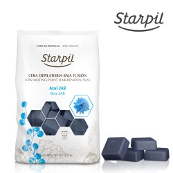 Starpil azulēna depilācijas vasks briketēs 1000g Starpil azulēna depilācijas vasks briketēs 1000g