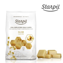 Starpil Stripless Gold Hard Wax with Titanium Dioxid Starpil (Original Blend), 1kg Starpil Stripless Gold Hard Wax with Titanium Dioxid Starpil (Original Blend), 1kg
