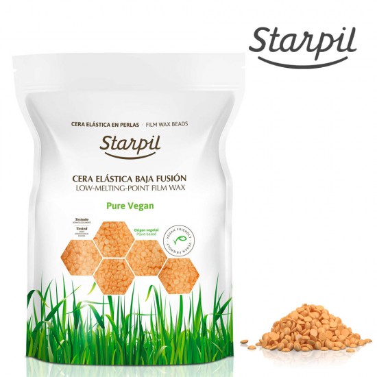 Starpil Pure Vegan vegāns depilācijas vasks granulās 1000g