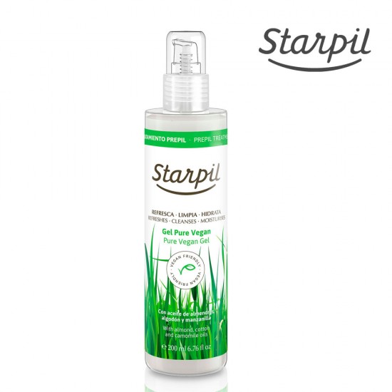 Starpil Pure Vegan gēls pirms depilācijas 200ml