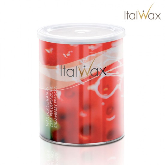 ItalWax klasiskais depilācijas vasks Zemeņu 800ml