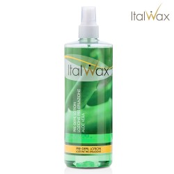 ItalWax Pre Wax Lotion losjons pirms depilācijas Alveja 500ml ItalWax Pre Wax Lotion losjons pirms depilācijas Alveja 500ml