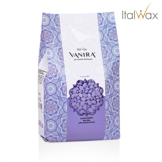 ItalWax Vanira karstais plēves vasks Lavanda 1kg