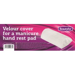 Beautyfor Velour cover for a manicure hand rest pad white Beautyfor Velour cover for a manicure hand rest pad white