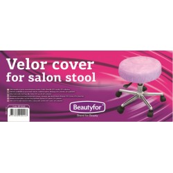 Beautyfor Velor cover for salon stool violet Beautyfor Velor cover for salon stool violet