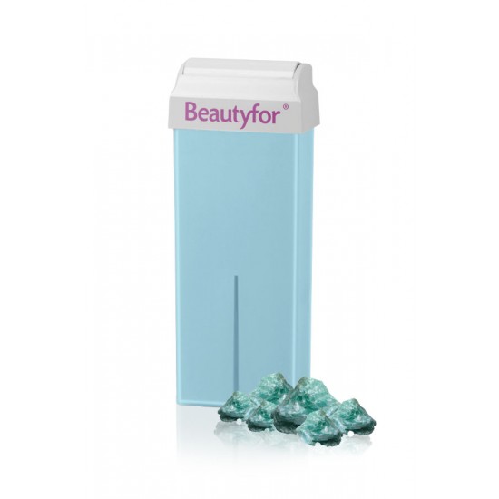 Gaiši zils vasks ar talku (Titanium Talc) Beautyfor 100 ml