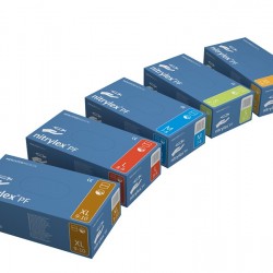 Nitrila cimdi gaiši zili M 200 gab. Nitrila cimdi gaiši zili M 200 gab.