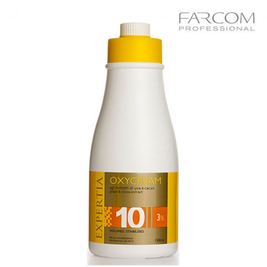 Farcom Expertia Oxycream 10 krēmveida oksidants 3% 1.5l Farcom Expertia Oxycream 10 krēmveida oksidants 3% 1.5l