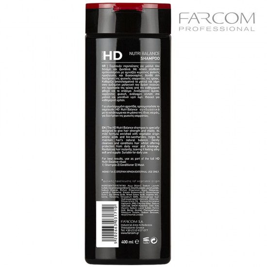 Farcom HD Nutri Balance šampūns visiem matu tipiem 400ml