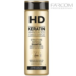 Farcom HD Structure Defense šampūns bojātiem matiem 400ml Farcom HD Structure Defense šampūns bojātiem matiem 400ml