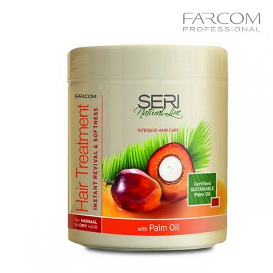 Farcom Seri Natural Palm oil matu stiprinošs līdzeklis 1000ml