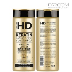 Farcom HD Structure Defense kondicionieris bojātiem matiem 330ml Farcom HD Structure Defense kondicionieris bojātiem matiem 330ml