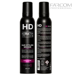 Farcom HD Ultra strong Volume matu putas spēcīgas fiksācijas 250ml Farcom HD Ultra strong Volume matu putas spēcīgas fiksācijas 250ml