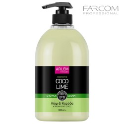 Farcom Arlem shower gel lime&coco with pump 1L Farcom Arlem shower gel lime&coco with pump 1L