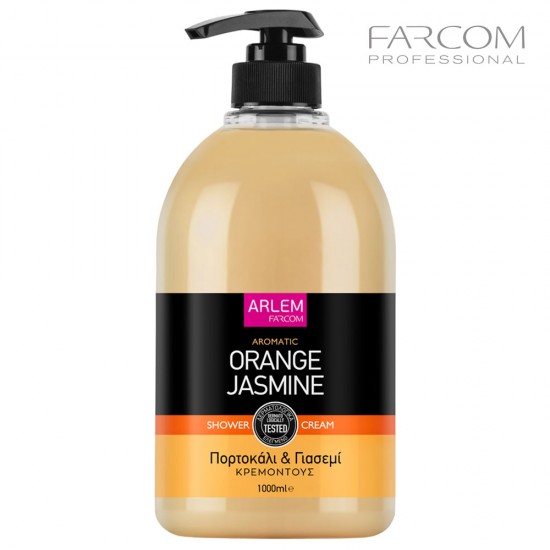 Farcom Arlem dušas gēls apelsīns&jasmīns ar dozatoru 1L