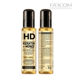 Farcom HD Keratin&Monoi atjaunojošā matu eļļa 100ml Farcom HD Keratin&Monoi atjaunojošā matu eļļa 100ml