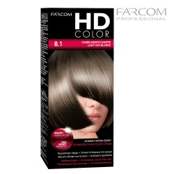 Farcom HDCOLOR Hair Set matu krāsošanas komplekts 8.1-Light Ash Blonde Farcom HDCOLOR Hair Set matu krāsošanas komplekts 8.1-Light Ash Blonde