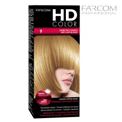 Farcom HDCOLOR Hair Set matu krāsošanas komplekts 9-Very Light Blonde Farcom HDCOLOR Hair Set matu krāsošanas komplekts 9-Very Light Blonde