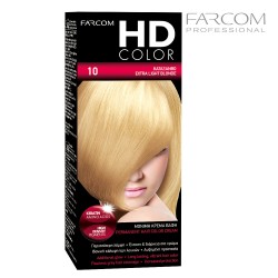 Farcom HDCOLOR Hair Set matu krāsošanas komplekts 10-Extra Light Blond Farcom HDCOLOR Hair Set matu krāsošanas komplekts 10-Extra Light Blond