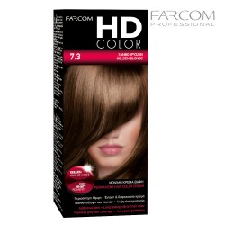 Farcom HDCOLOR Hair Set matu krāsošanas komplekts 7.3-Golden Blonde Farcom HDCOLOR Hair Set matu krāsošanas komplekts 7.3-Golden Blonde