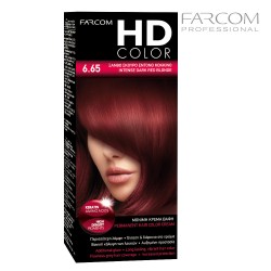 Farcom HDCOLOR Hair Set matu krāsošanas komplekts 6.65-Intense Dark Red Farcom HDCOLOR Hair Set matu krāsošanas komplekts 6.65-Intense Dark Red