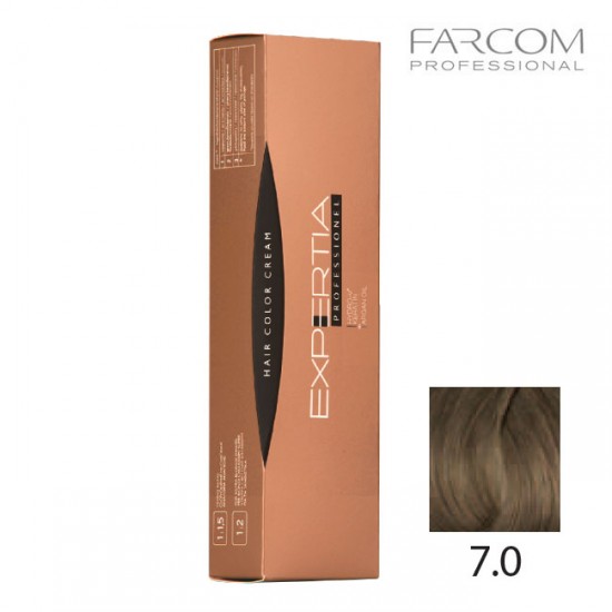 Farcom Expertia permanenta matu krēmkrāsa 100ml 7.0 -BL Blonde